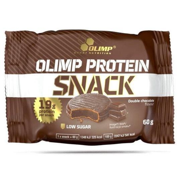 Olimp Protein Snack 60 g - Double Chocolate Olimp Protein Snack 60 g - Double Chocolate