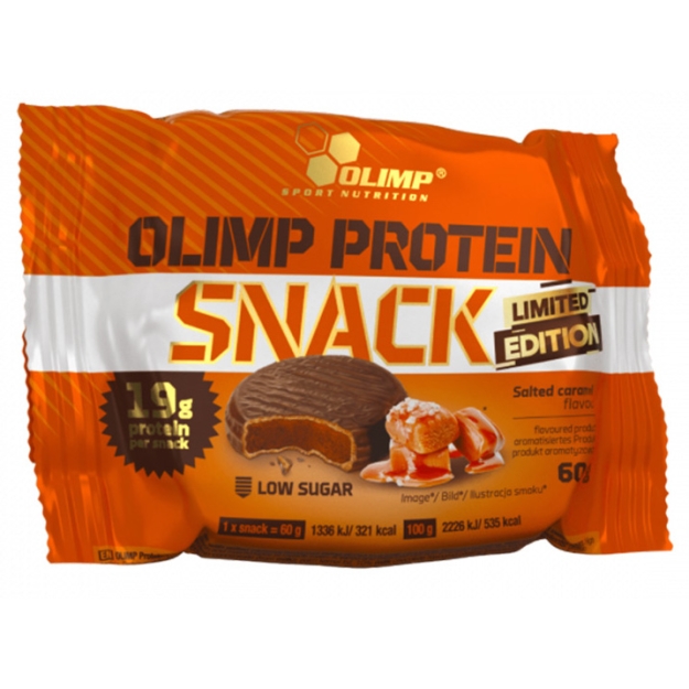 Olimp Protein Snack 60 g - Sūrus karamelė Olimp Protein Snack 60 g - Sūrus karamelė
