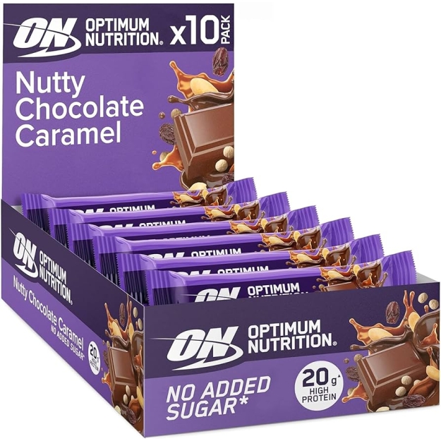 Optimum Nutrition Fruit & Nut Crisp Bar 70 g - maapähkel ja rosin x 10 pilt Optimum Nutrition Fruit & Nut Crisp Bar 70 g - maapähkel ja rosin x 10 foto