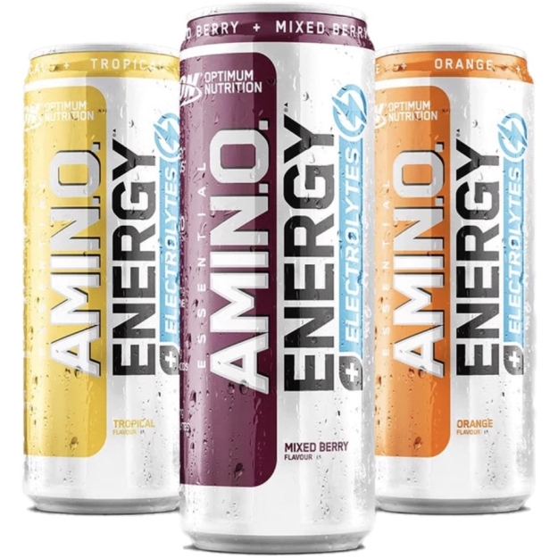 Optimum Nutrition Amino Energy RTD 250 ml bilde Optimum Nutrition Amino Energy RTD 250 ml fotogrāfija