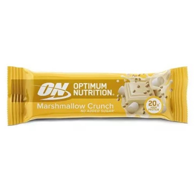 Optimum Nutrition Crispy Protein Bar 65 g - marshmallow picture Optimum Nutrition Crispy Protein Bar 65 g - marshmallow photo
