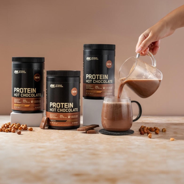 Optimum Nutrition Протеиновый горячий шоколад 350 г Optimum Nutrition Протеиновый горячий шоколад 350 г