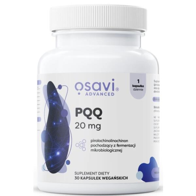 Osavi PQQ 20 mg 30 vegan capsules Osavi PQQ 20 mg 30 vegan capsules