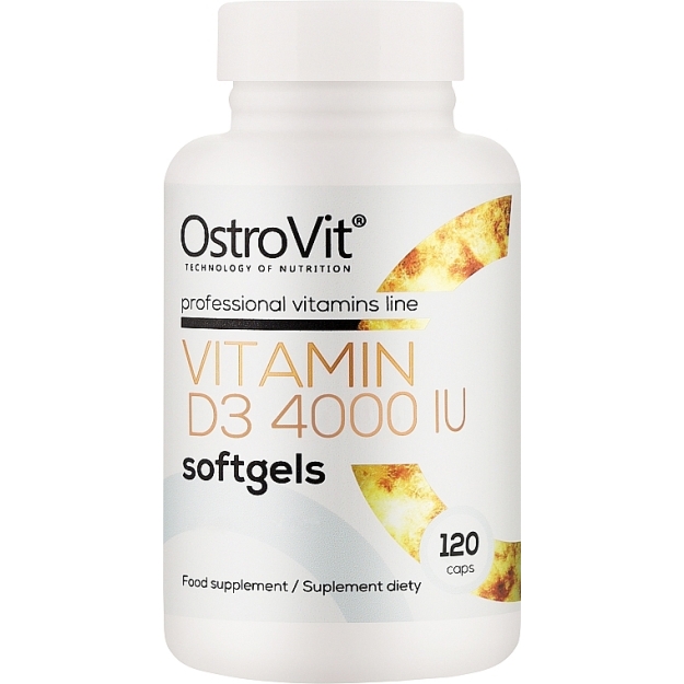 D3 vitamīns 4000 IU 120 kapsulas