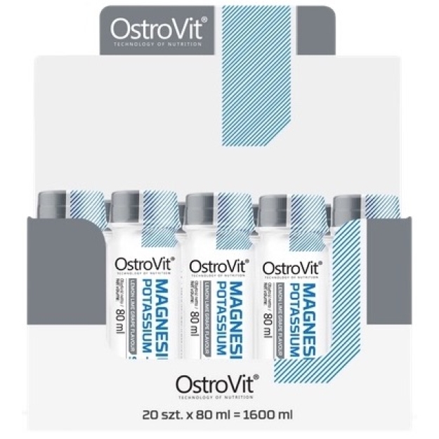 Ostrovit Магний Калий + B6 SHOT 24 x 80 мл фото