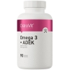 Ostrovit Omega 3  + ADEK 90 kapsulas fotogrāfija