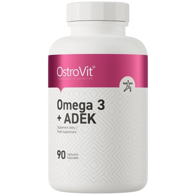 Omega 3  + ADEK 90 kapsulas