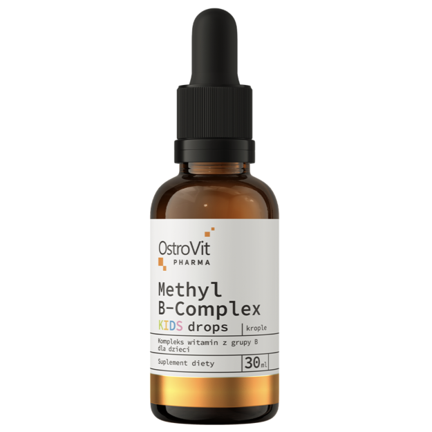 Ostrovit Pharma Methyl B-комплекс KIDS в каплях 30 мл Ostrovit Pharma Methyl B-комплекс KIDS в каплях 30 мл