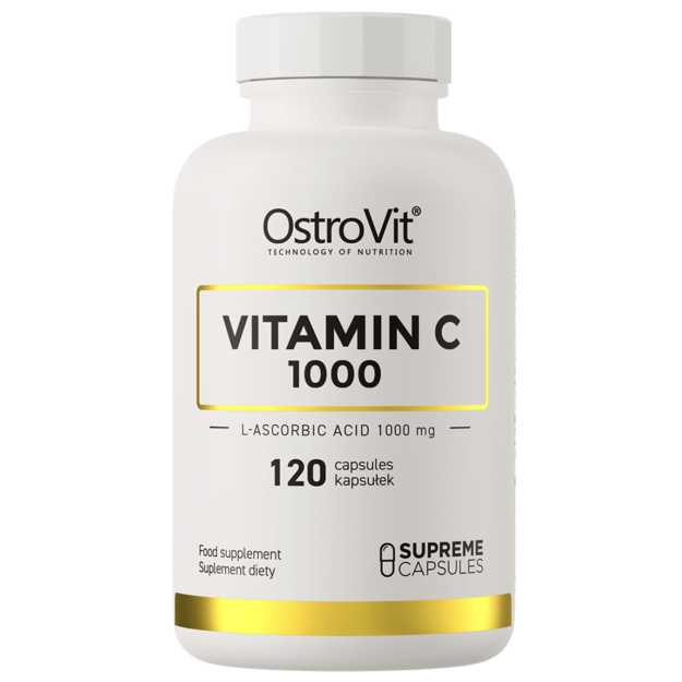 Ostrovit Vitaminas C 1000 mg 120 kapsulių