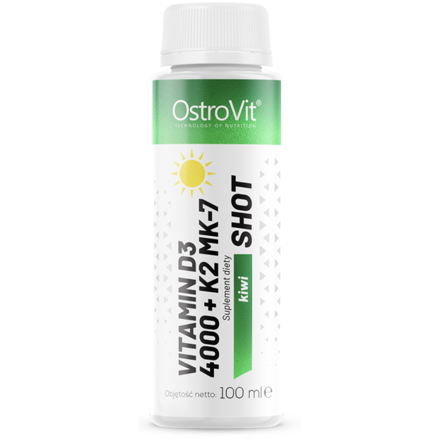 Ostrovit Vitamin D3 4000 + K2 MK-7 Shot 100 ml Ostrovit Vitamin D3 4000 + K2 MK-7 Shot 100 ml