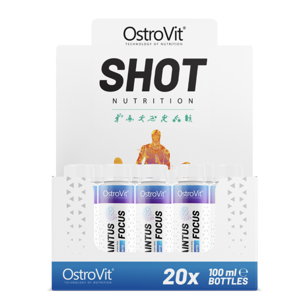 Ostrovit Braintus Focus Shot 100 мл x 20 Ostrovit Braintus Focus Shot 100 мл x 20