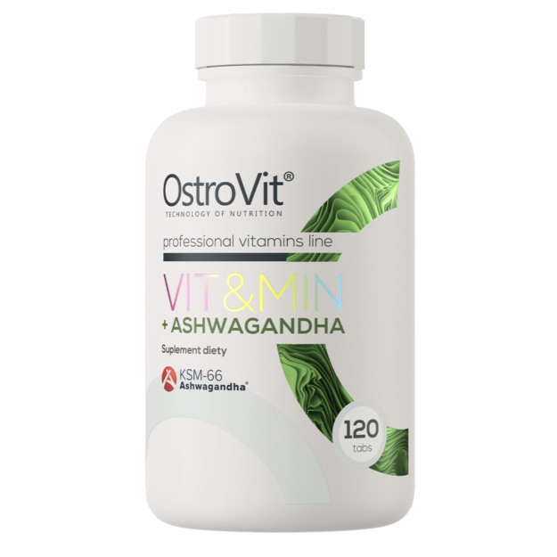 Vit&Min + Ашваганда 120 таблеток