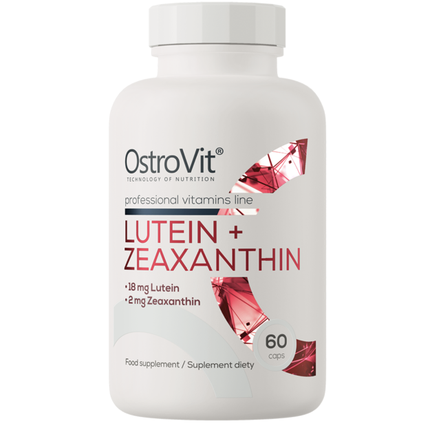 Ostrovit Liuteinas + zeaksantinas 60 kapsulių Ostrovit Liuteinas + zeaksantinas 60 kapsulių