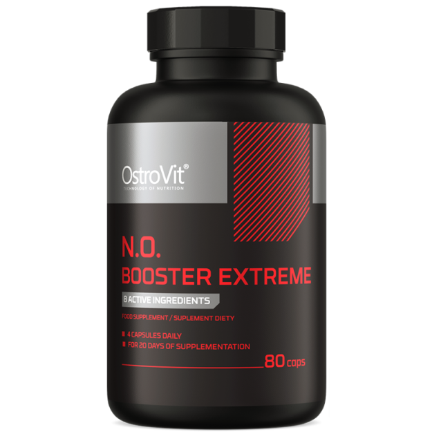 Ostrovit N.O. Booster Extreme 80 kapsulių Ostrovit N.O. Booster Extreme 80 kapsulių