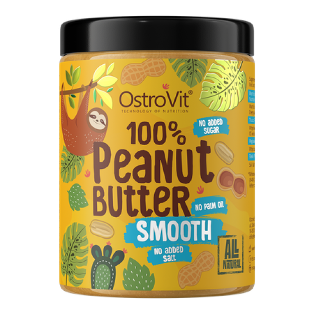 Ostrovit Maapähklivõie 100% Smooth 1000 g Ostrovit Maapähklivõie 100% Smooth 1000 g