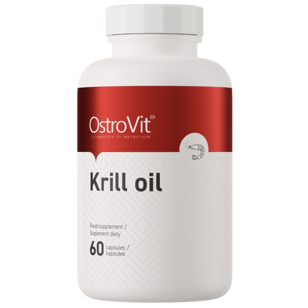 Ostrovit Krilio aliejus 60 kapsulių nuotrauka