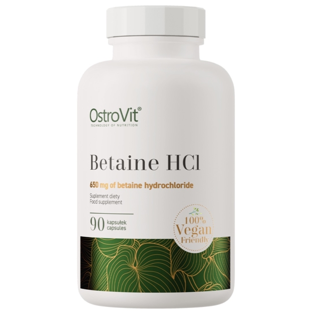 Betaine HCL Vege 90 kapsulas