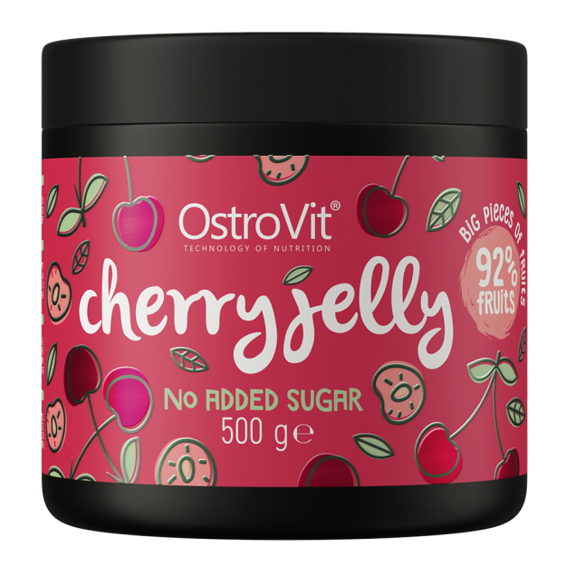 Ostrovit Cherry Jelly 500 g Ostrovit Cherry Jelly 500 g