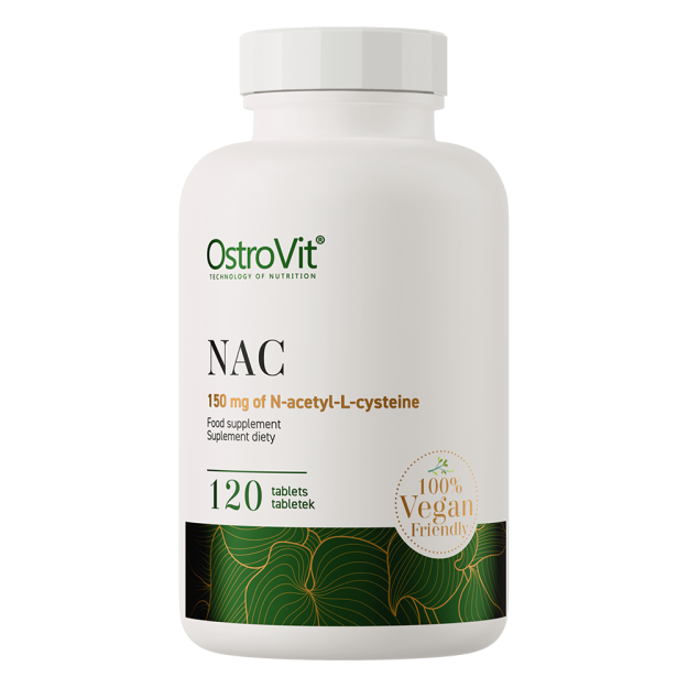 Ostrovit NAC VEGE 120 tabletti Ostrovit NAC VEGE 120 tabletti