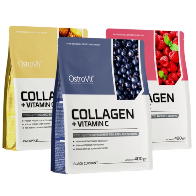 Ostrovit Kolagenas + vitaminas C 400 g nuotrauka