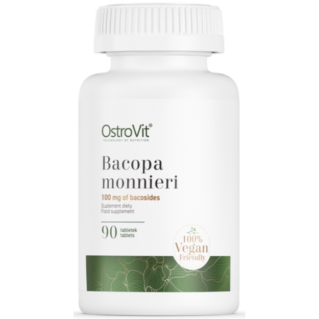 Ostrovit Bacopa Monnieri 90 tablečių nuotrauka
