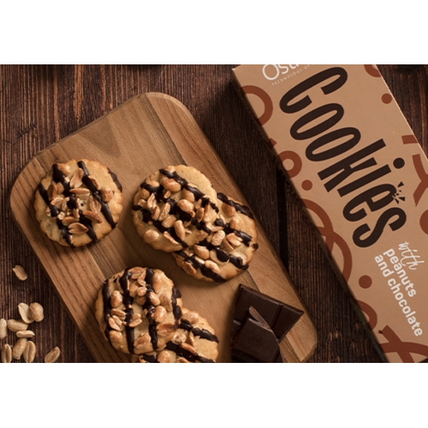 Ostrovit Cookies with Peanuts and Chocolate 125 g picture Ostrovit Cookies with Peanuts and Chocolate 125 g photo