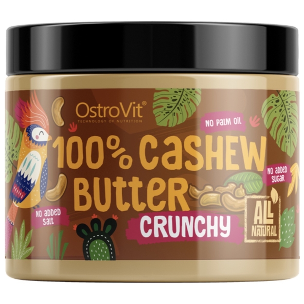 Ostrovit Anakardžių sviestas 500 g, traškus nuotrauka