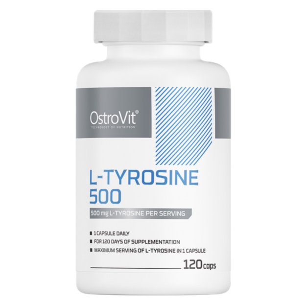 Ostrovit L-тирозин 500 мг 120 капсул картинка Ostrovit L-тирозин 500 мг 120 капсул фото