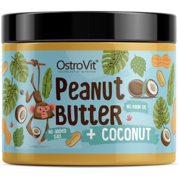 Ostrovit Maapähklivõie + kookospähkel 500 g foto