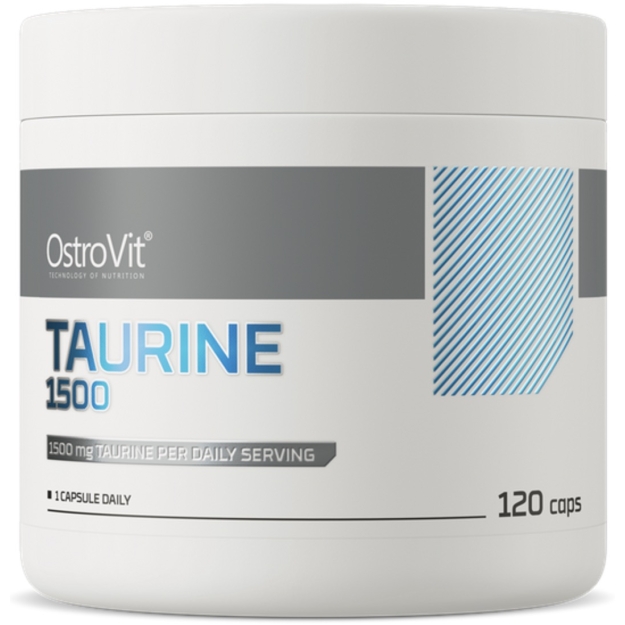 Taurīns 1500 mg 120 kapsulas