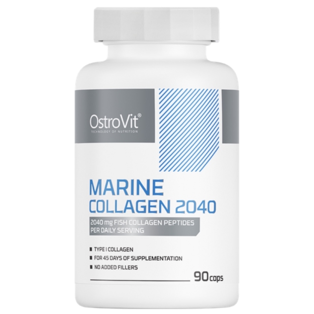 Ostrovit Jūrinis kolagenas 2040 mg 90 kapsulių paveikslėlį Ostrovit Jūrinis kolagenas 2040 mg 90 kapsulių nuotrauka