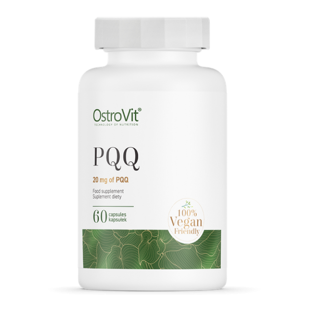 Ostrovit PQQ 60 kapsulas bilde Ostrovit PQQ 60 kapsulas fotogrāfija