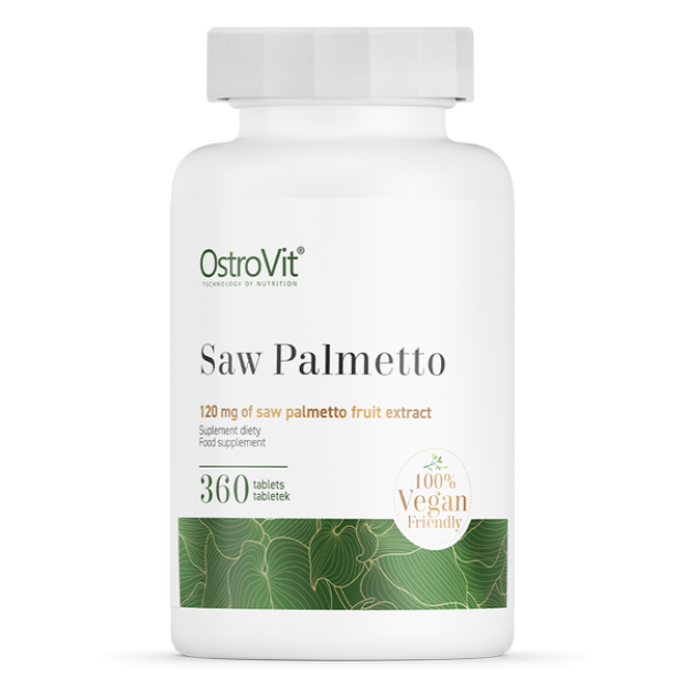 Ostrovit Saw Palmetto 360 vegan tabletė paveikslėlį Ostrovit Saw Palmetto 360 vegan tabletė nuotrauka