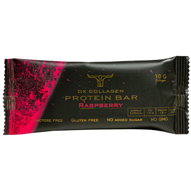 Protein Bar with Collagen 52 g - Raspberry