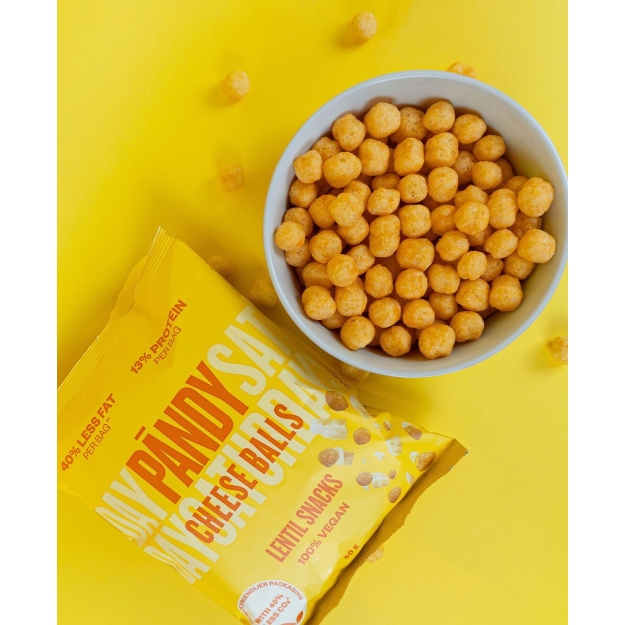 Pändy Lentil Cheese Balls 50 g picture Pändy Lentil Cheese Balls 50 g photo