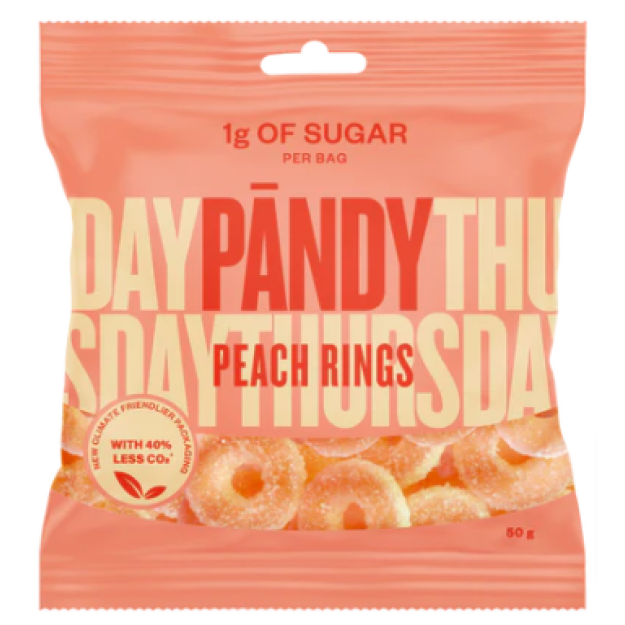 Pändy Candy Peach Rings 50 g