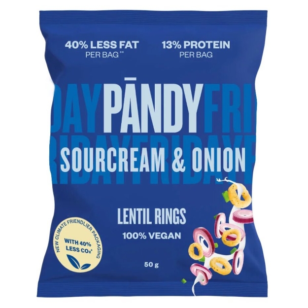 Letil Rings 50 g - Sour cream & Onion 