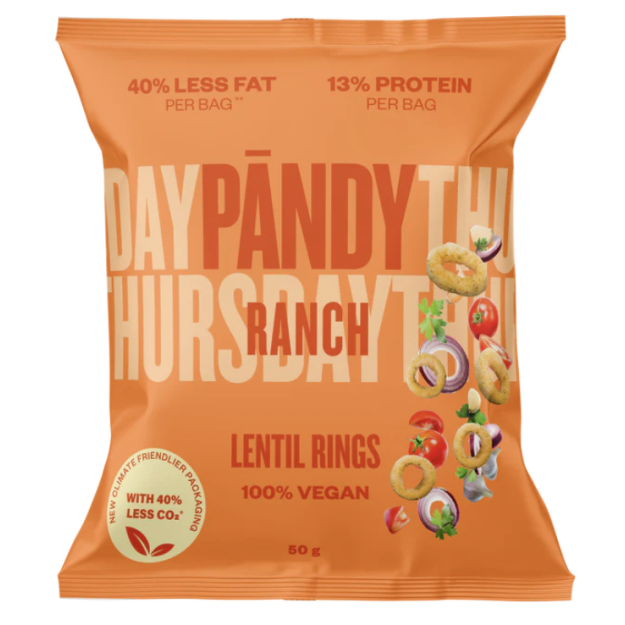Pändy Lēcu čipsi 50g - Ranch