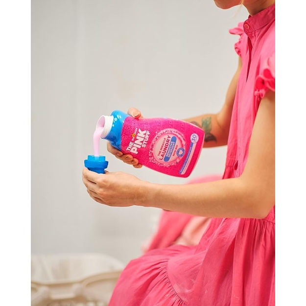 The Pink Stuff Riiete Pesuvahend Laundry Sensitive Non Bio 960 ml pilt The Pink Stuff Riiete Pesuvahend Laundry Sensitive Non Bio 960 ml foto