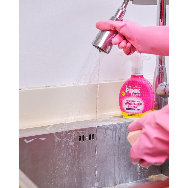 The Pink Stuff Wash Up Spray 500 ml bilde The Pink Stuff Wash Up Spray 500 ml fotogrāfija