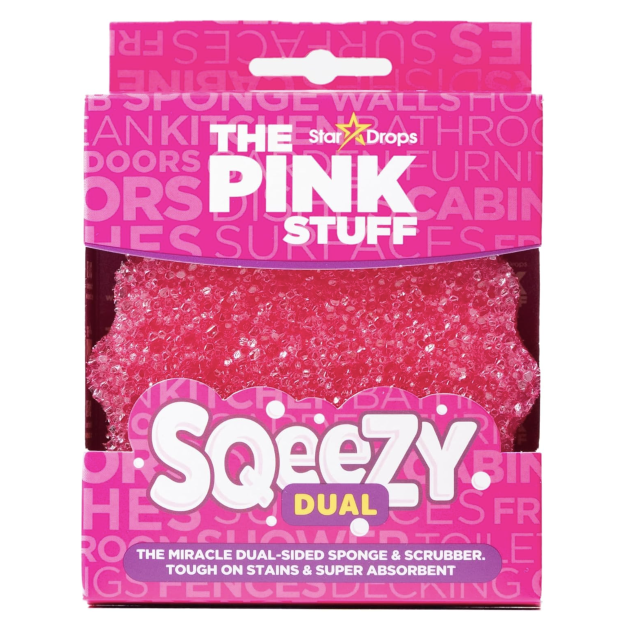 Miracle Dual-Sided Sponge & Scrubber