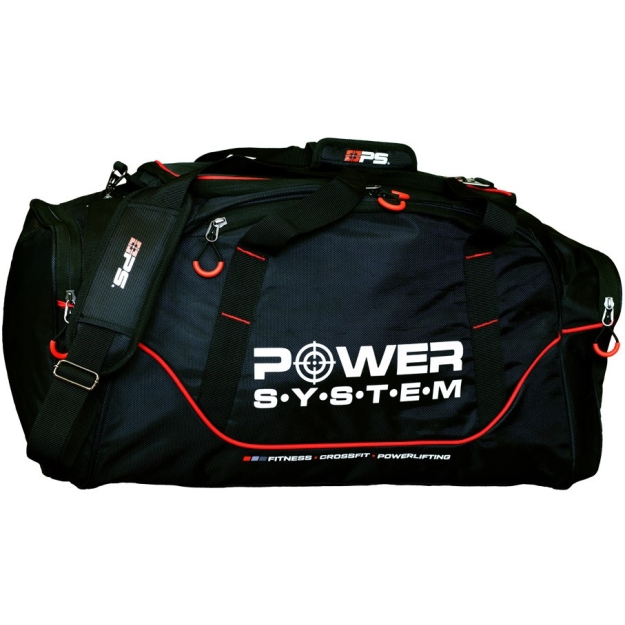 Power System Gym Bag Magna Black/Red photo