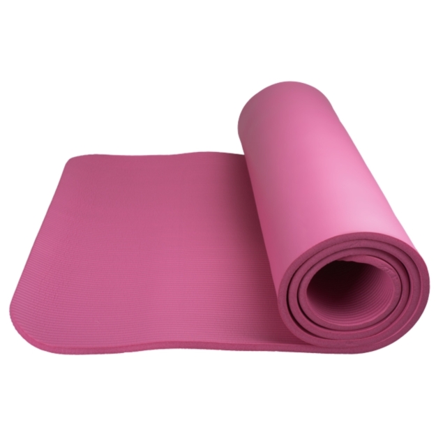 Fitness yoga mat plus võimlemismatt (1 sm) - roosa