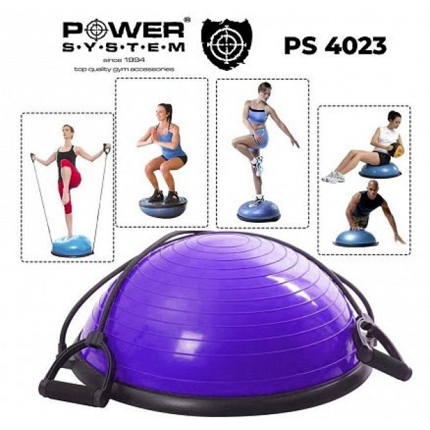 Power System Balance Ball Set - violets bilde Power System Balance Ball Set - violets fotogrāfija