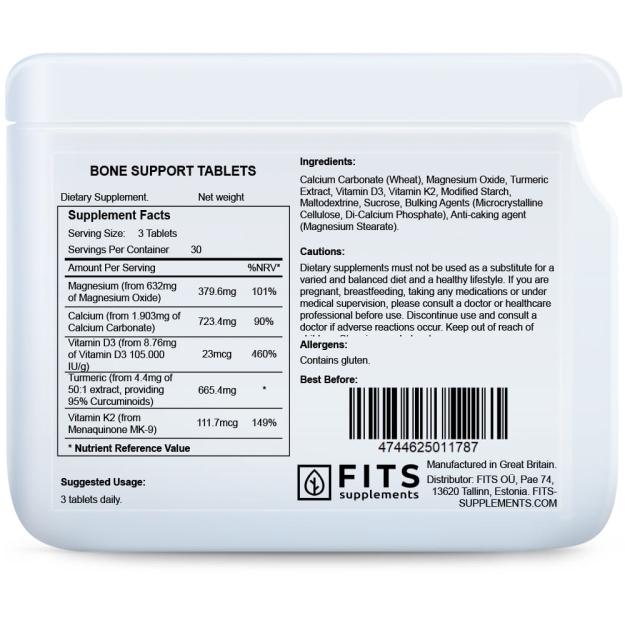 FITS Bone Support tabletės paveikslėlį FITS Bone Support tabletės nuotrauka