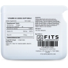 FITS Vitamin D3 4000iu softgels fotogrāfija