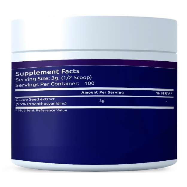 FITS OPC Grape Seed Extract 300g powder paveikslėlį FITS OPC Grape Seed Extract 300g powder nuotrauka