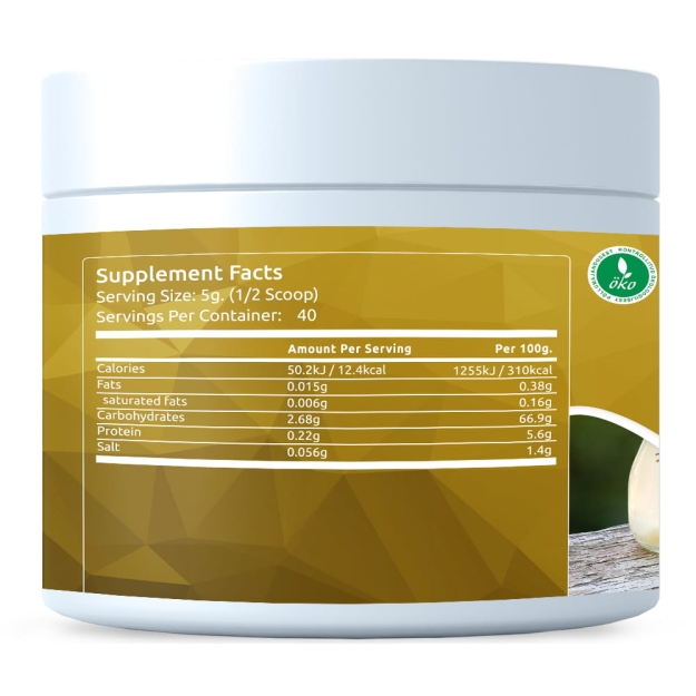 FITS BIO Organic Shatavari (Asparagus) 200g milteliai paveikslėlį FITS BIO Organic Shatavari (Asparagus) 200g milteliai nuotrauka
