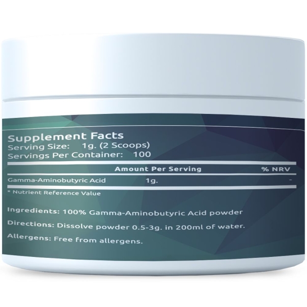 FITS GABA 100g pulveris bilde FITS GABA 100g pulveris fotogrāfija