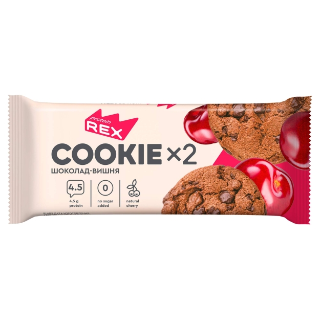 Protein Rex Proteiiniküpsised, Kirsi-šokolaadi (50 g) photo